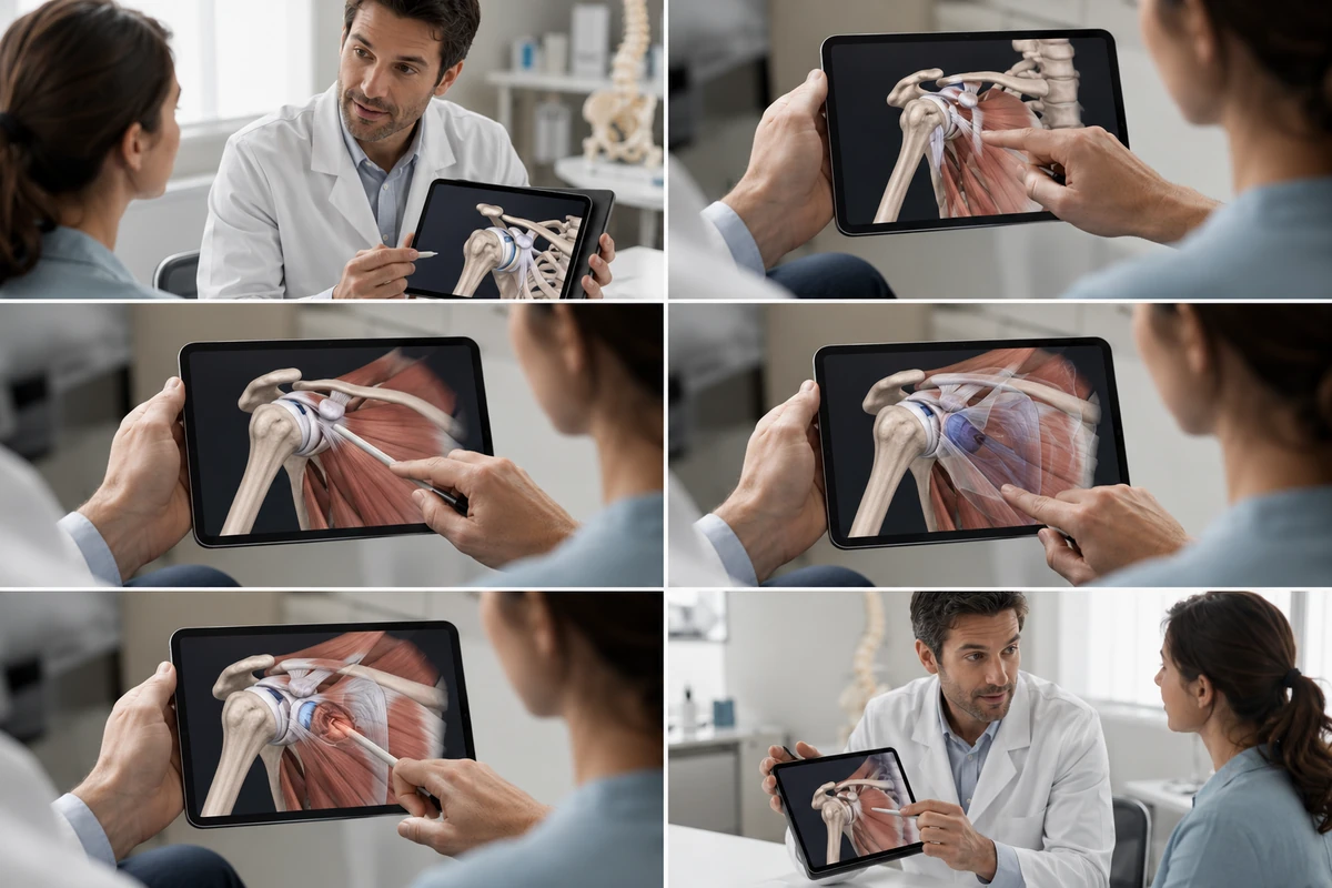 Step-by-step product workflow visual showing how ar anatomy supports the article's core method.