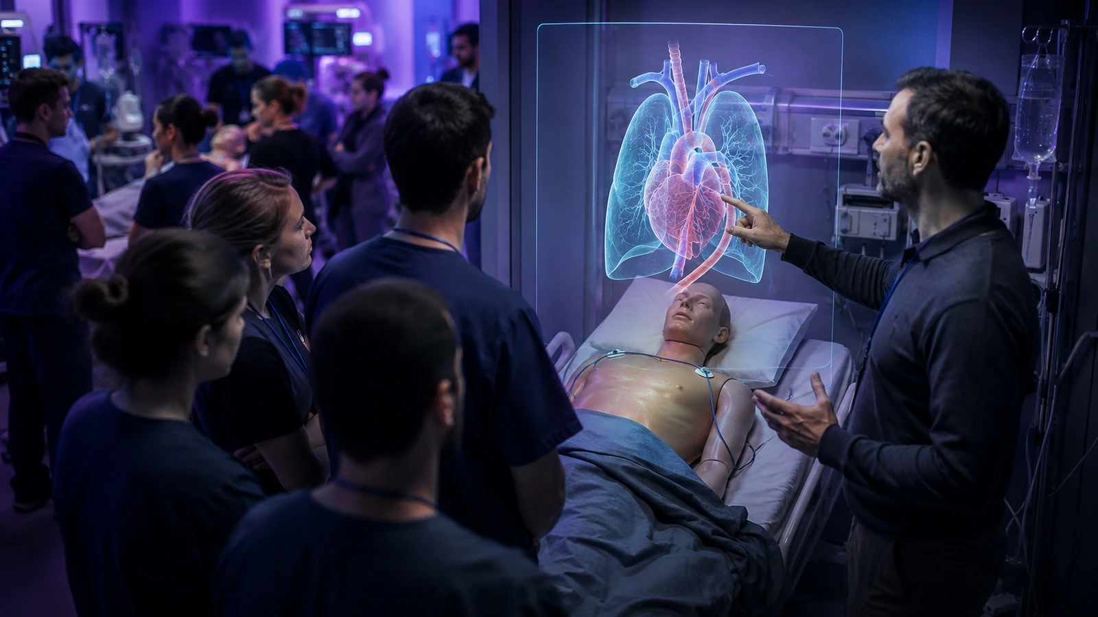 A focused medical education scene showing the practical problem this article addresses
