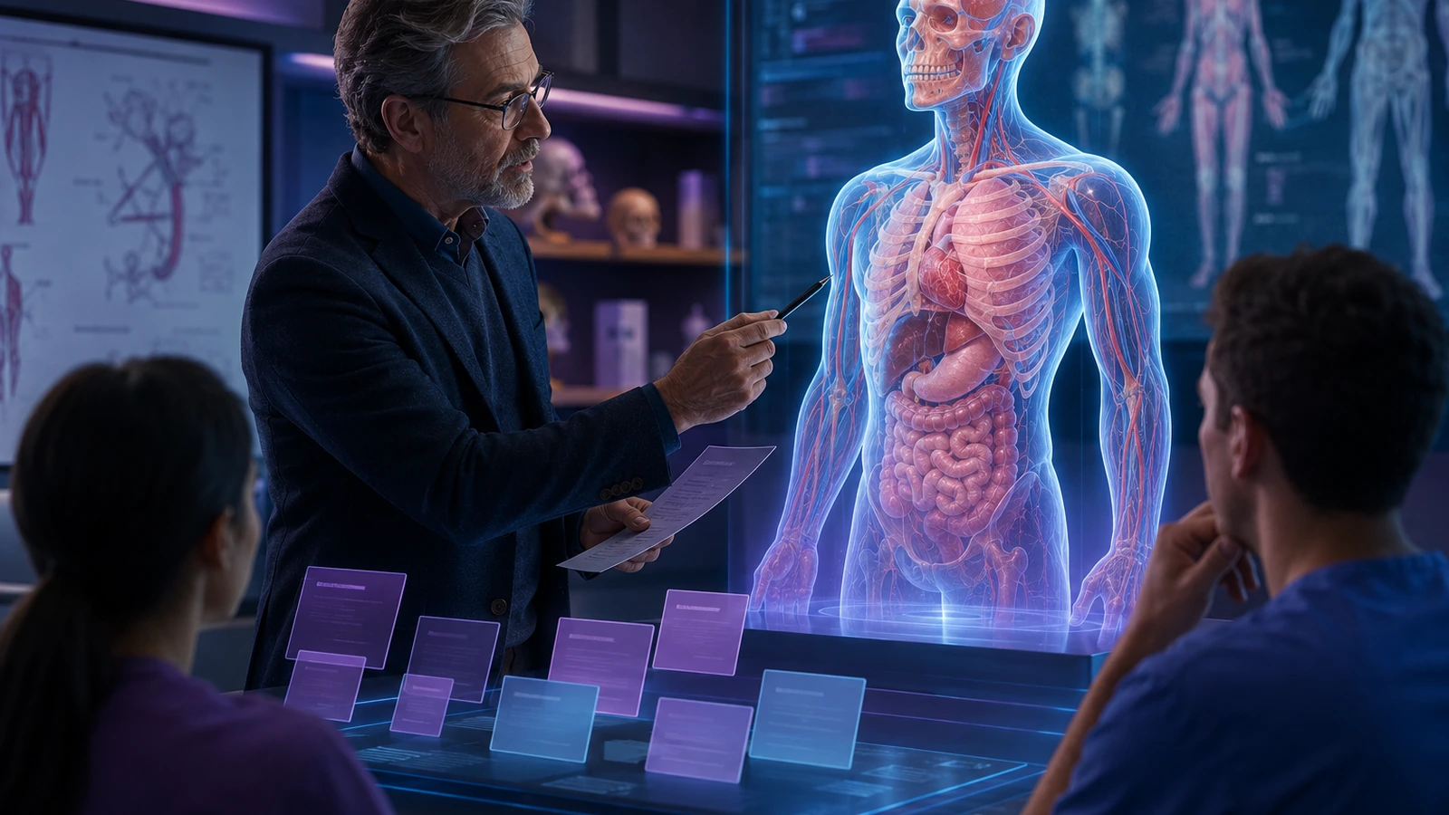 A focused medical education scene showing the practical problem this article addresses